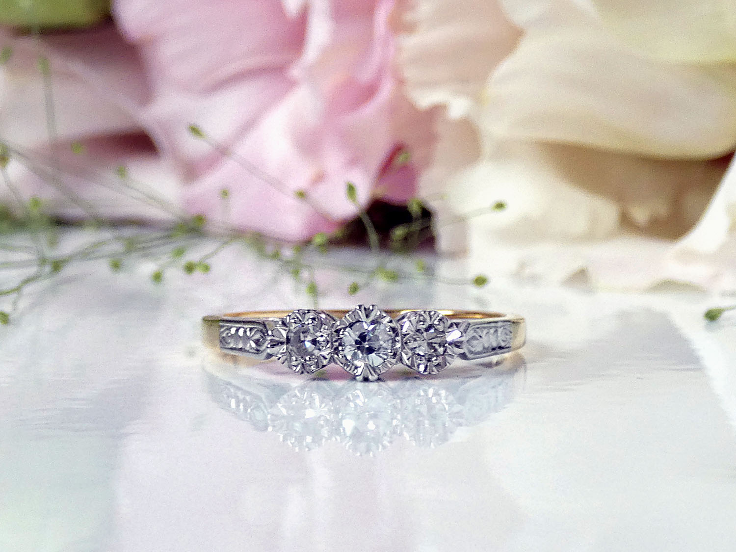 Bespoke wedding and engagement rings by Heulwen Lewis Bespoke